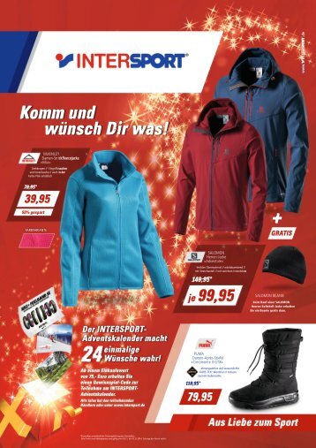 Intersport Beike: Komm und wünsch Dir was!