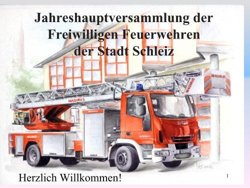 Zentrale Ausbildung - Freiwillige Feuerwehr Schleiz