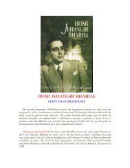 HOMI JEHANGIR BHABHA - Vidya Online