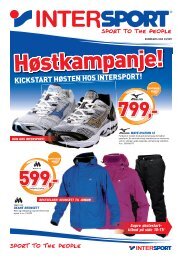 sommer og friluftkampanje! - Intersport Gigant Lade