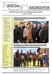 Zeillerner Nachrichten Mai 2013.pub - Marktgemeinde Zeillern