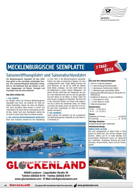 Gesamtkatalog als PDF-Datei zum downloaden - Glockenland Reisen