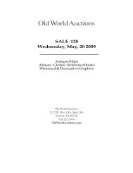 PDF catalog - Old World Auctions