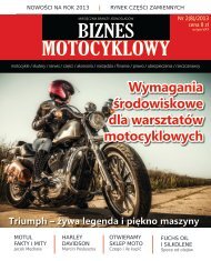 pobierz pdf na tablet, smartfona lub wydrukuj - Biznes Motocyklowy