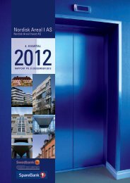 Rapport pr 31. desember 2012 - Swedbank