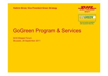 GoGreen Program & Services - Nieuwsblad Transport