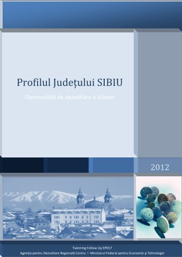 Profil judetul Sibiu - ADR Centru