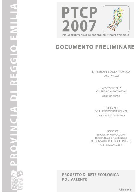 DP Rete Ecologica - Provincia di Reggio Emilia