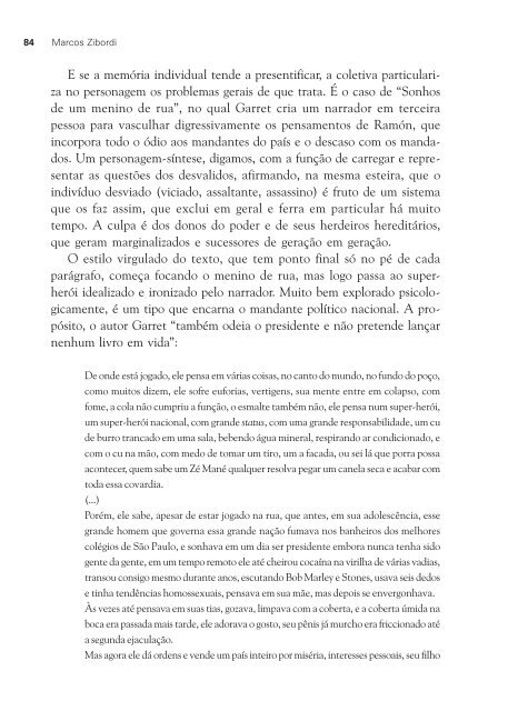 Literatura marginal em revista - Grupo de Estudos em Literatura ...