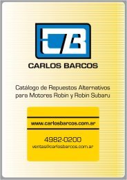 repuestos para motores robin y robin subaru - Carlosbarcos.com.ar