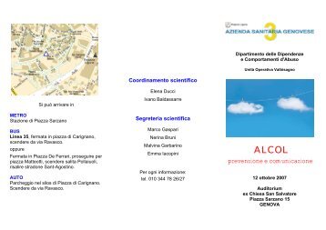 ALCOL - ASL n.3 Genovese