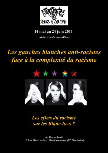 Les gauches blanches anti-racistes face Ã  la complexitÃ© du racisme