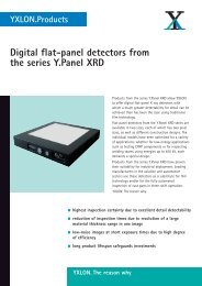 Digital flat-panel detectors from the series Y.Panel ... - Instmed.com.br