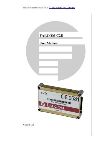 8 GSM Evaluation Kit - Falcom