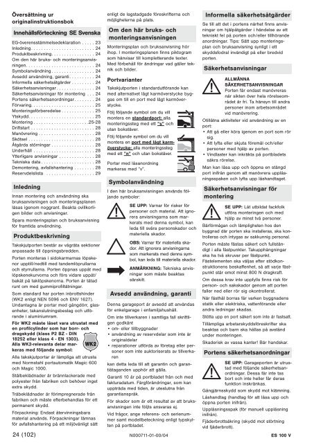 ES 100 V - Normstahl