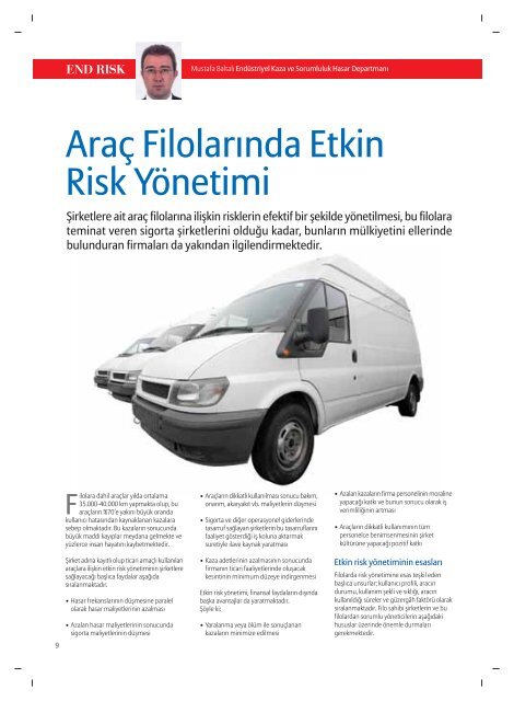 End Risk Dergisi, SayÄ± 7 - Allianz Emeklilik