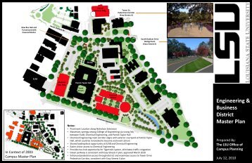 Engineering & Business District Master Plan Easy Streets II