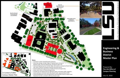 Engineering & Business District Master Plan Easy Streets II