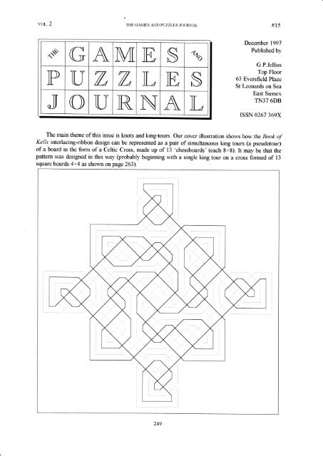 The Games and Puzzles Journal, #15 - Mayhematics