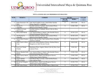 Universidad Intercultural Maya de Quintana Roo - UIMQRoo