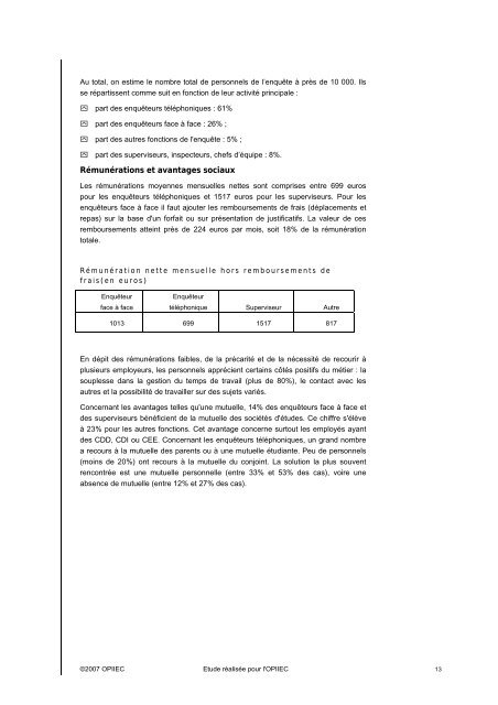 Synthese etude - Syntec ingenierie