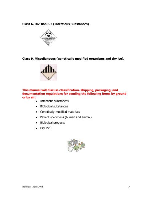 Shipping Infectious Substances and Biological Materials [pdf]