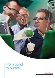 A5 Algae leaflet - ExxonMobil in the UK