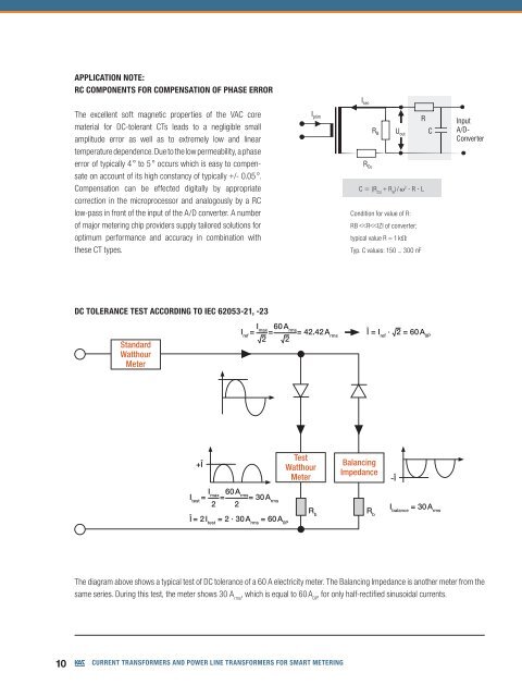 Current transformers and Power Line ... - Allstar Magnetics