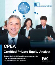 Certified Private Equity Analyst CPEA - Executive Education Center ...