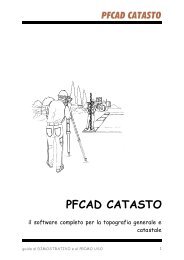 PFCAD CATASTO