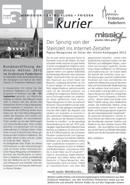 MEF Kurier 3-2012.pdf - Pastorale Informationen