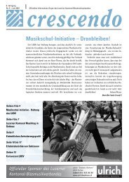Ausgabe 03/2007 - Luzerner Kantonal-Blasmusikverband