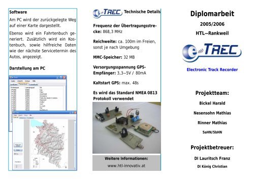 Diplomarbeit - HTL- Innovativ Austria