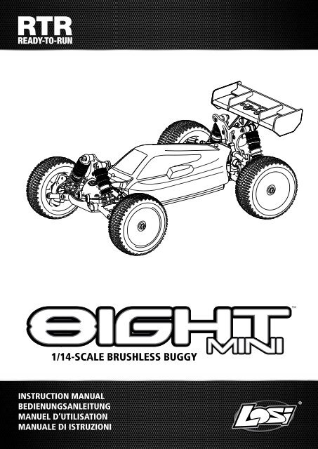 1/14-SCALE BRUSHLESS BUGGY - Losi