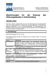 Widum Unterfennberg - Bezirksgemeinschaft Ãberetsch - Unterland