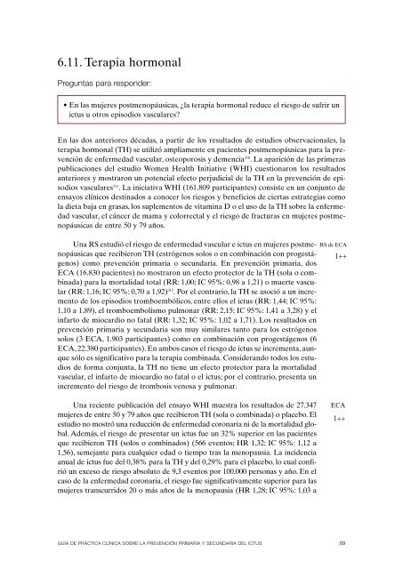 GPC sobre PrevenciÃ³n del Ictus - GuÃ­aSalud