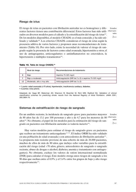 GPC sobre PrevenciÃ³n del Ictus - GuÃ­aSalud