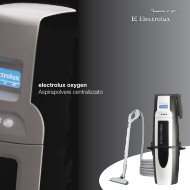 electrolux oxygen Aspirapolvere centralizzato - Edilportale