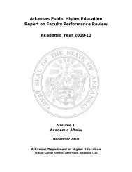 Report on Annual Review of Faculty Performance, Academic Year ...