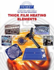 thick film heating elements thick film heating elements - Custom ...