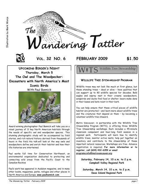 Wandering Tattler - February 2009.pdf - Nature Vancouver