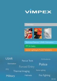 Vimpex Rescue Products Overview (PDF) - Rescue-tools.co.uk