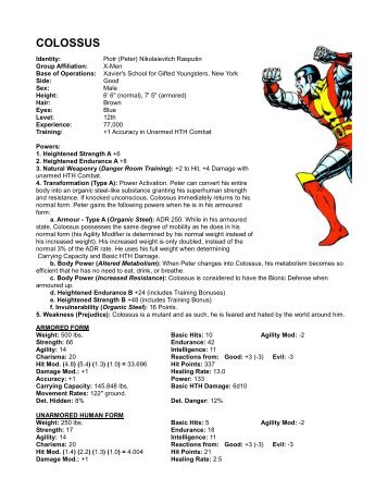 Colossus PDF