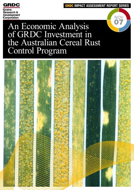 An Economic Analysis of GRDC Investment in the - Grains Research ...