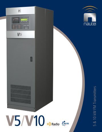 5 & 10 kW FM Transmitters - Nautel