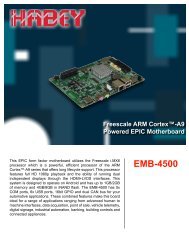 EMB-4500 Datasheet - Habey USA