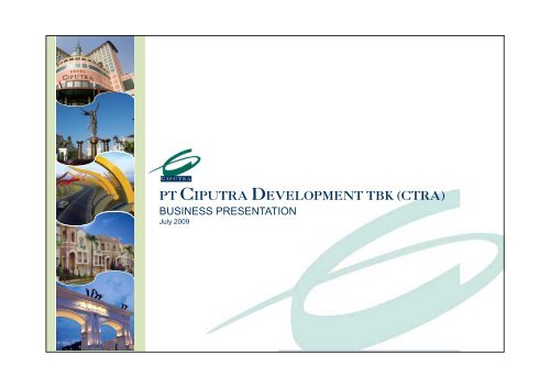 pt ciputra development tbk (ctra)