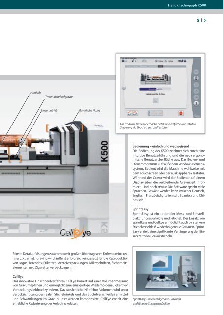 HelioKlischograph K500 - hell gravure systems