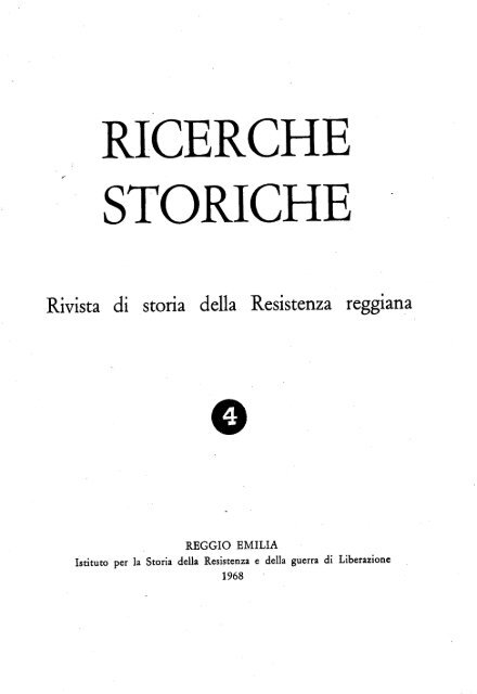 Scarica il fascicolo 4 in pdf - Istoreco