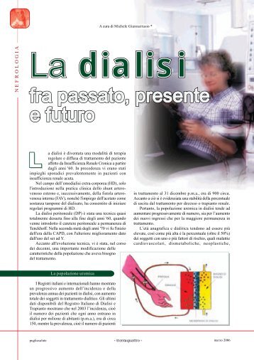 La dialisi fra passato, presente e futuro